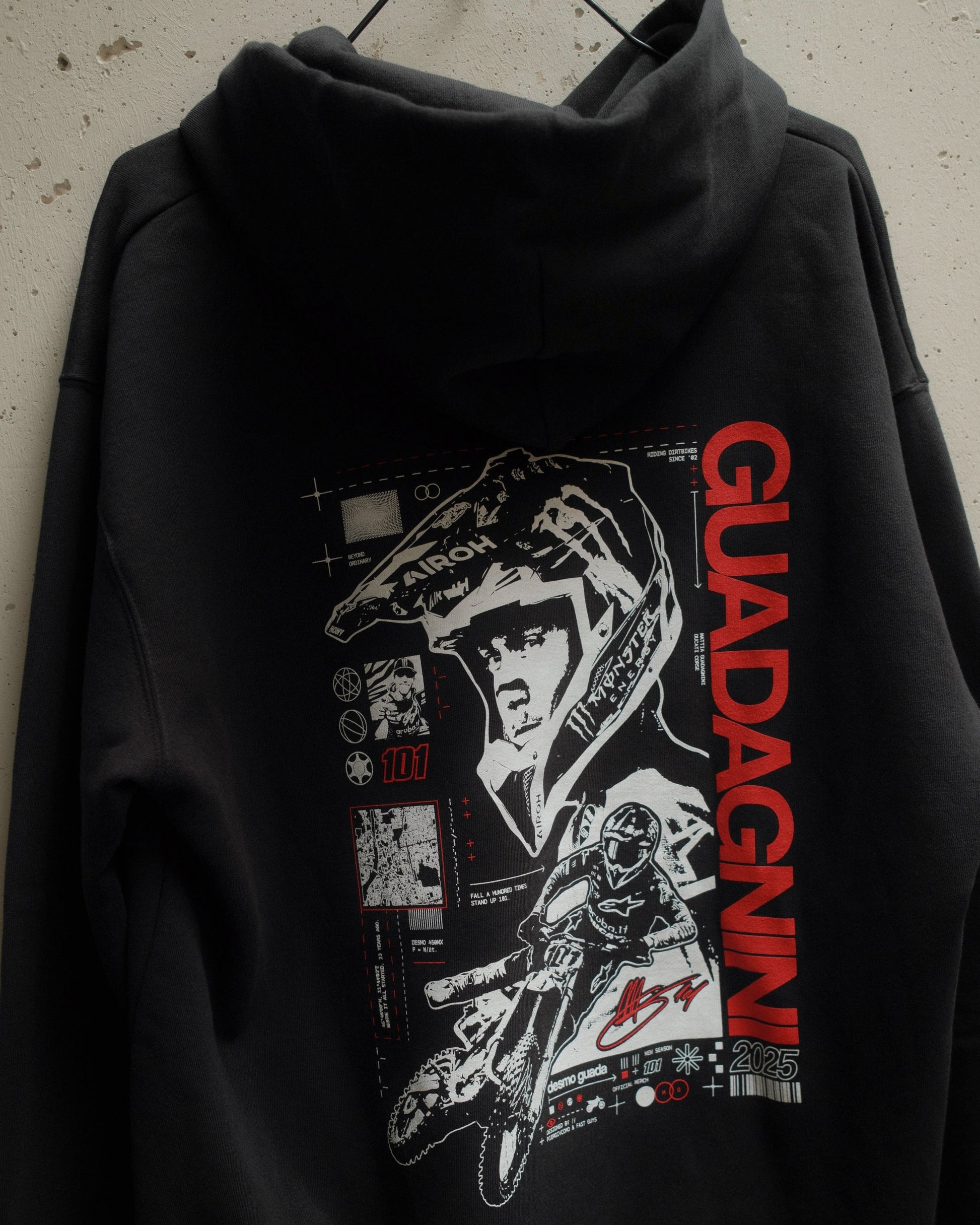DesmoGuada Black Hoodie - Il mio negozio