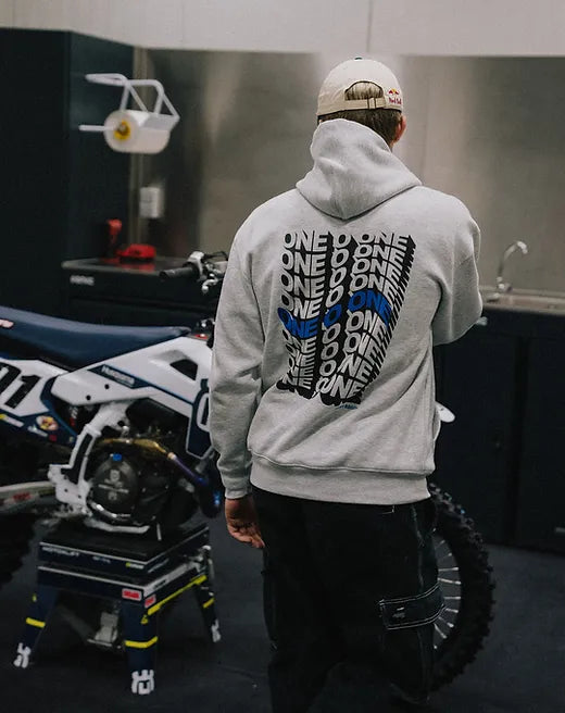 MG 101 Grey hoodie - Il mio negozio
