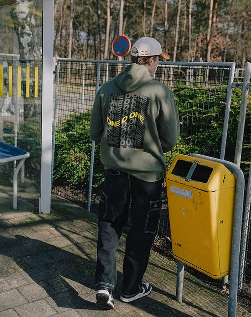 MG 101 Olive Hoodie - Il mio negozio