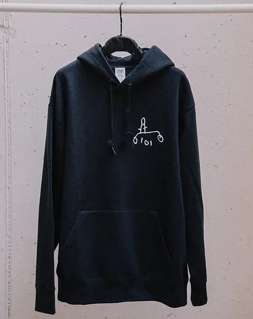 Chase 101 black hoodie