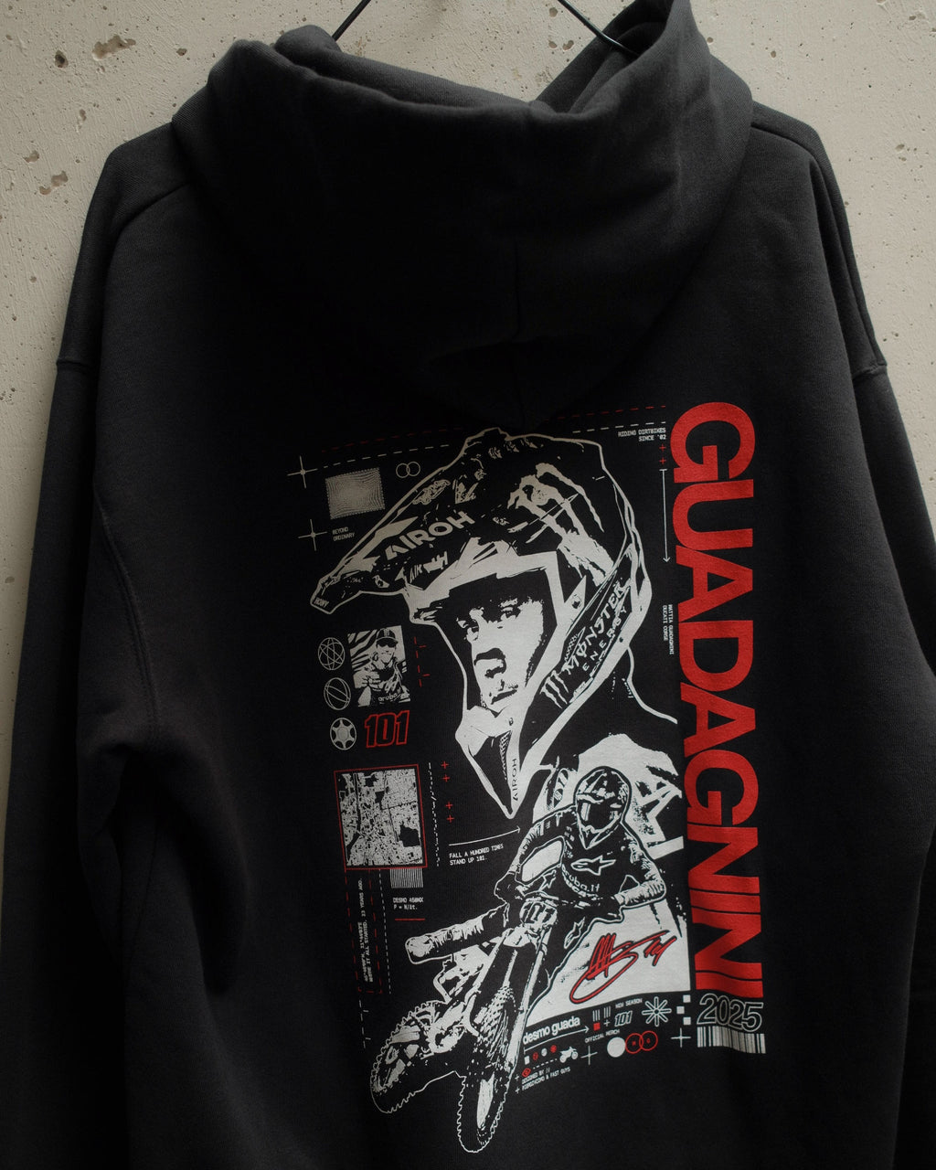 DesmoGuada Black Hoodie - Il mio negozio
