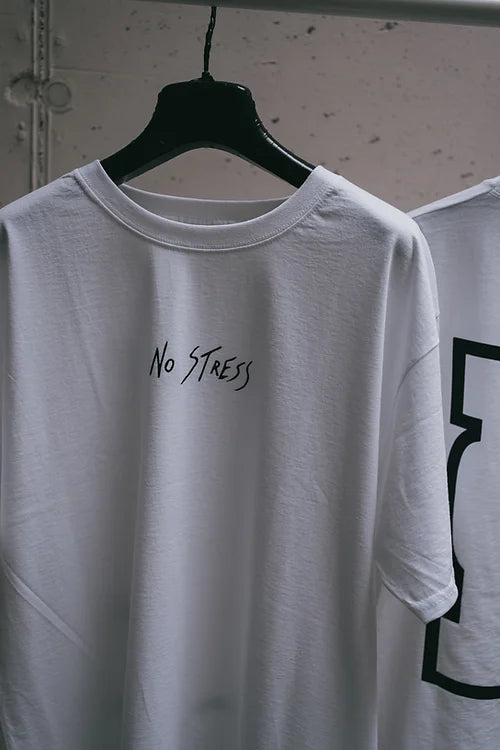 NO STRESS 101 White T-Shirt - Il mio negozio
