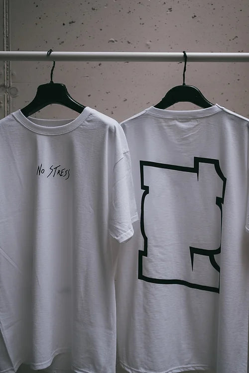 NO STRESS 101 White T-Shirt - Il mio negozio